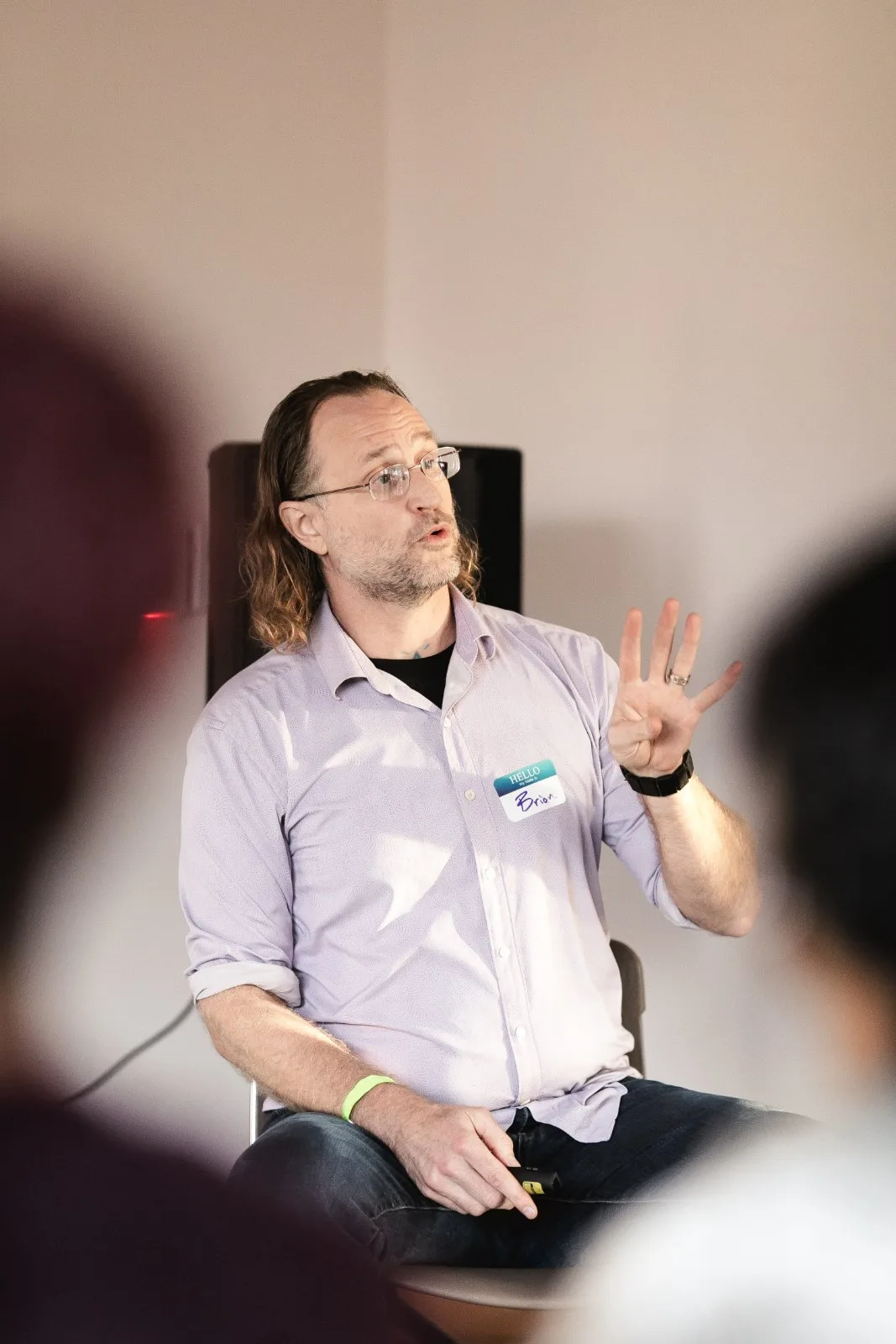Dr. Tierney teaching a cohort